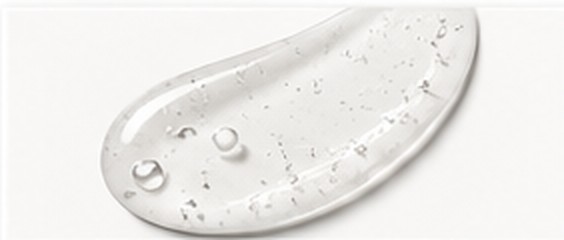 Illustrative cosmetic formula texture